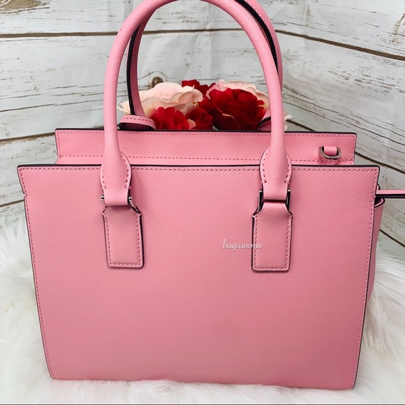 Carnation pink Cameron medium satchel kate spade - Picture 4 of 10